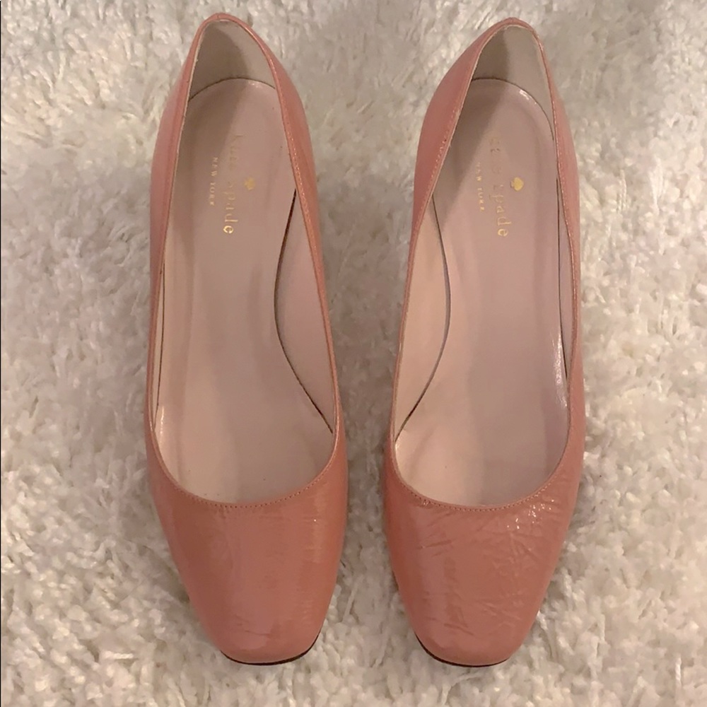 Kate Spade pink sparkly shoes great condition